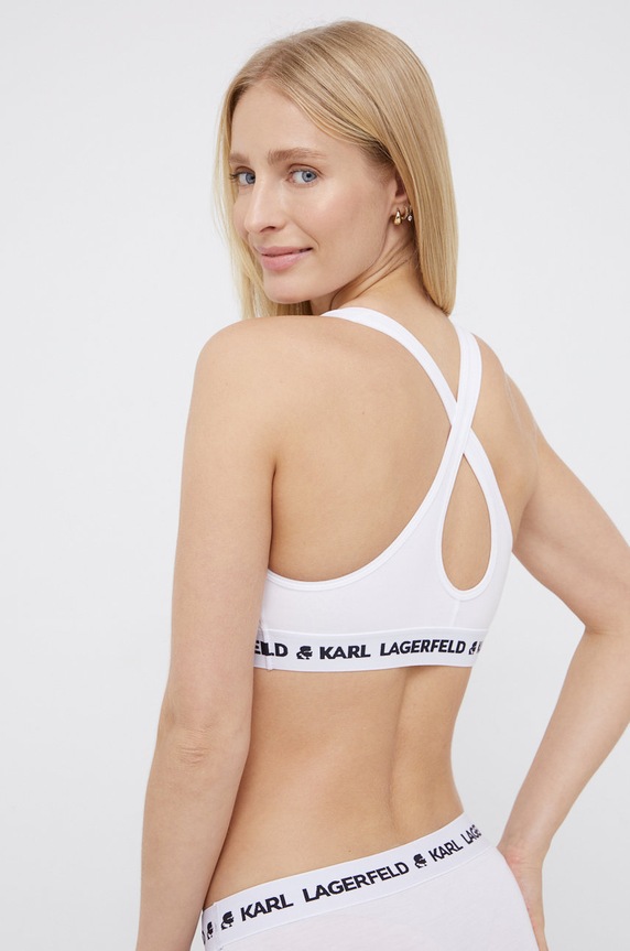 Karl Lagerfeld - Sutien sport 211W2109 alb AA00