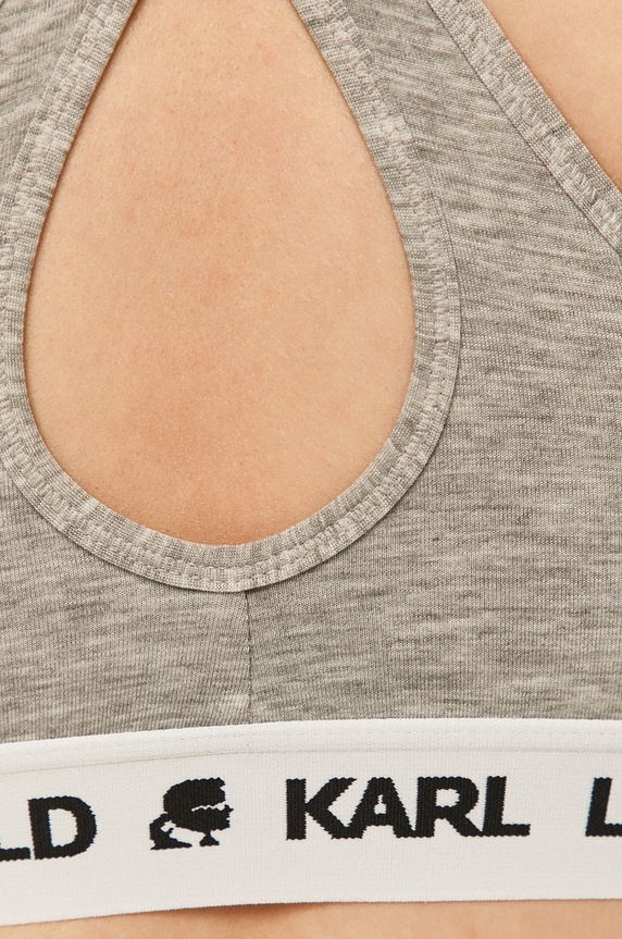 Karl Lagerfeld sportmelltartó szürke 211W2109