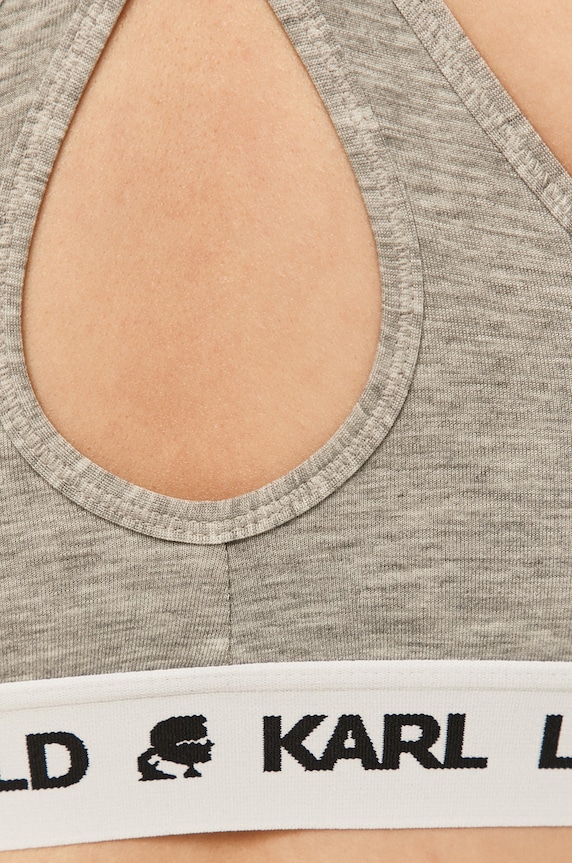 Karl Lagerfeld sportmelltartó szürke 211W2109