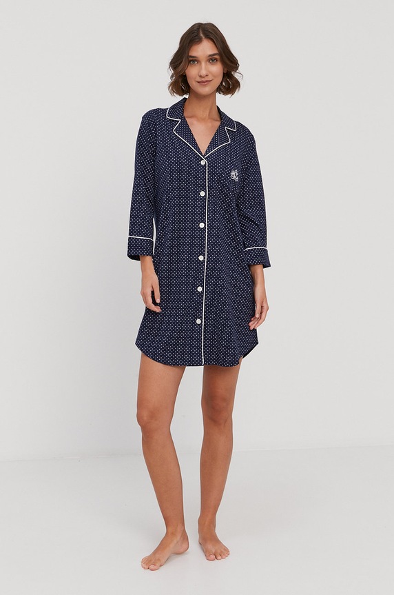 Odzież Lauren Ralph Lauren - Koszula nocna I813702 granatowy