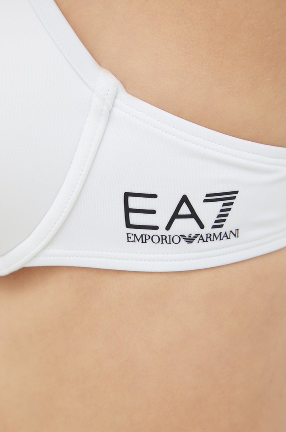 EA7 Emporio Armani dwuczęściowy strój kąpielowy 911026.CC418 biały 911026.CC418