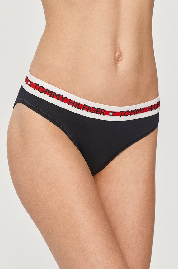 Tommy Hilfiger - Figi dzianina granatowy UW0UW02455.4891