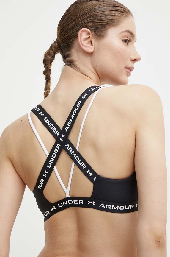 Oblečenie Športová podprsenka Under Armour Crossback 1361033 čierna
