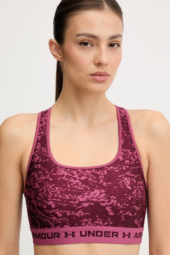 Under Armour αθλητικό σουτιέν ροζ 1361042