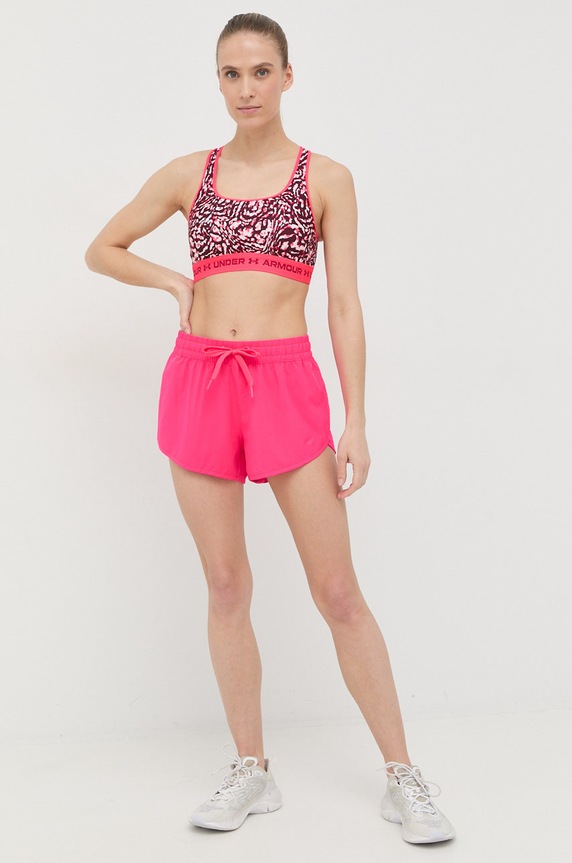 Αθλητικό σουτιέν Under Armour 1361042 ροζ AW25