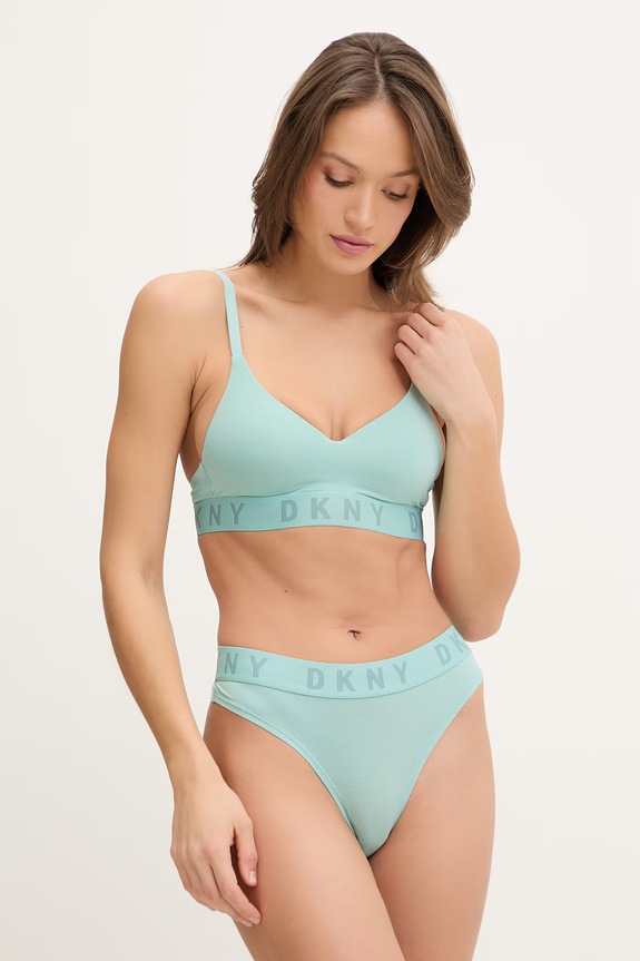Dkny stringi DK4529 turkusowy AA00