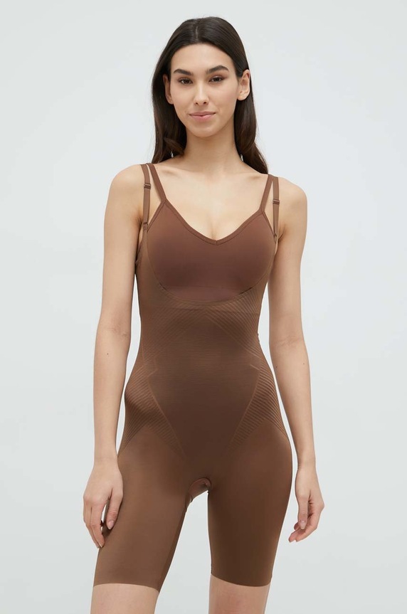 Spanx - Body modelujące Thinstincts 2.0 brązowy 10235R