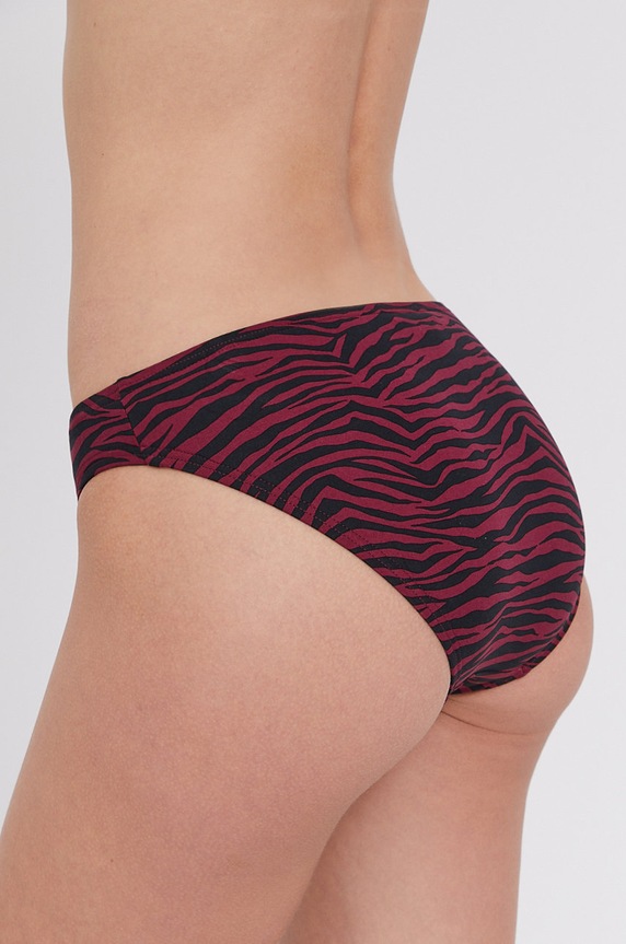 MICHAEL Michael Kors - Μαγιό σλιπ μπικίνι MM5B142 μπορντό SS21