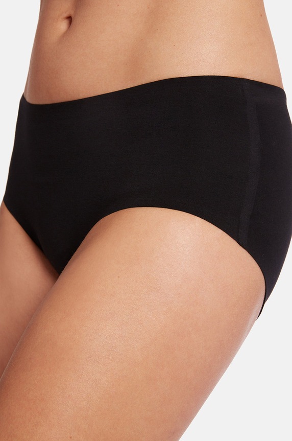 Odzież Wolford - Figi Cotton Contour 69727 czarny