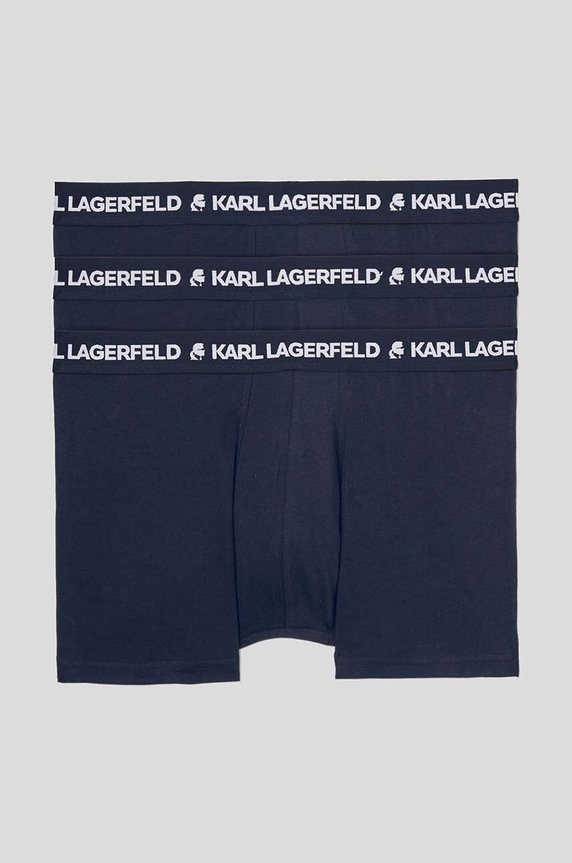 Karl Lagerfeld bokserki 3-pack 211M2102 granatowy AA00