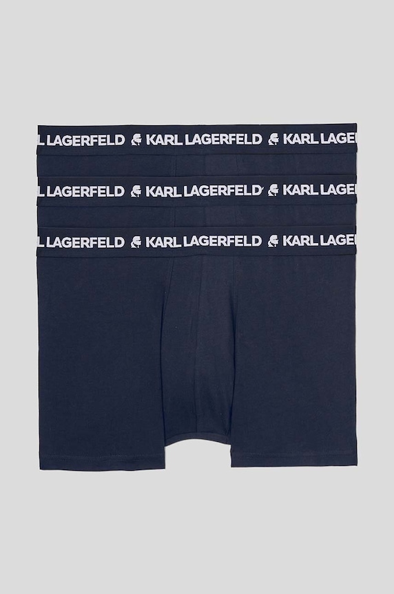 Karl Lagerfeld bokserki 3-pack 211M2102 granatowy AA00
