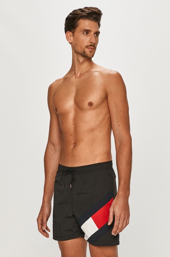 Tommy Hilfiger - Kratke hlače crna UM0UM02048.4891