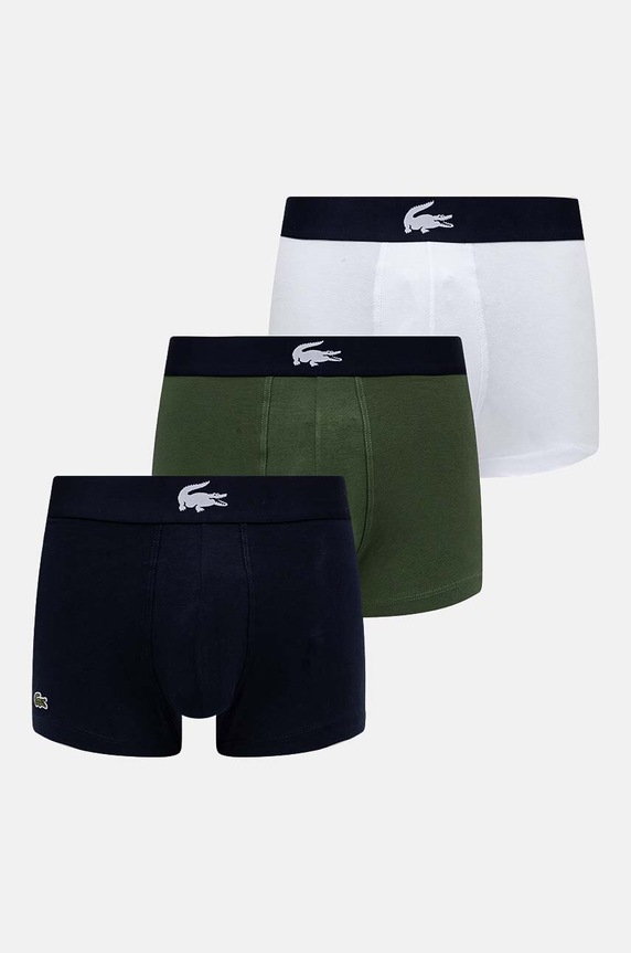 Lacoste Bokserki 5H1803 (3-pack) wzorzyste biały 5H1803