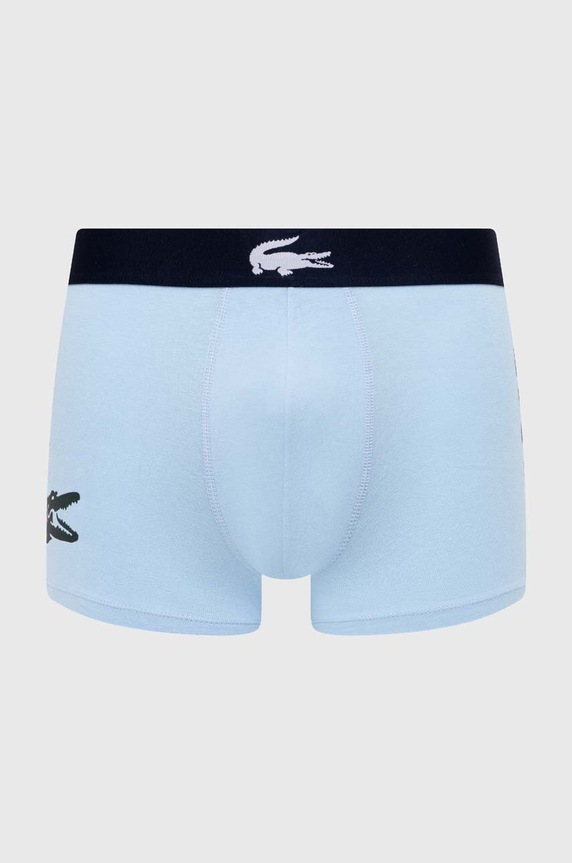 Boxerky Lacoste 3-pack 5H1803 modrá AW24