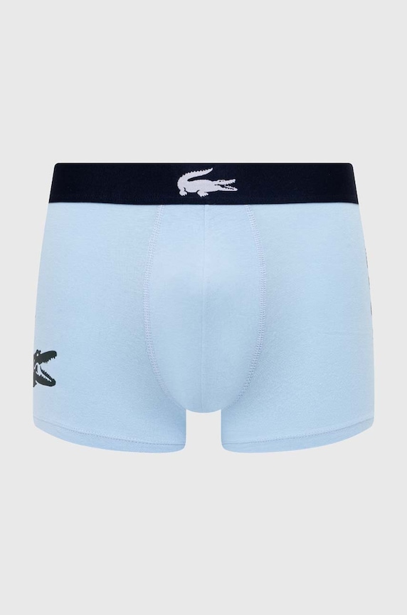 Boxerky Lacoste 3-pack 5H1803 modrá AW24