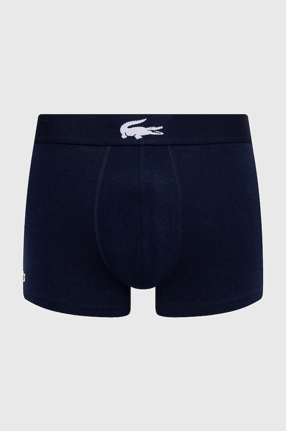 Oblečení Boxerky Lacoste 3-pack 5H1803 modrá