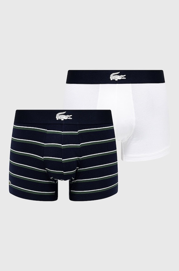 Lacoste boxeralsó (3 db) mintás sötétkék 5H1803