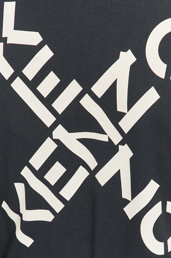 Kenzo Szlafrok KLOGO.NEW granatowy