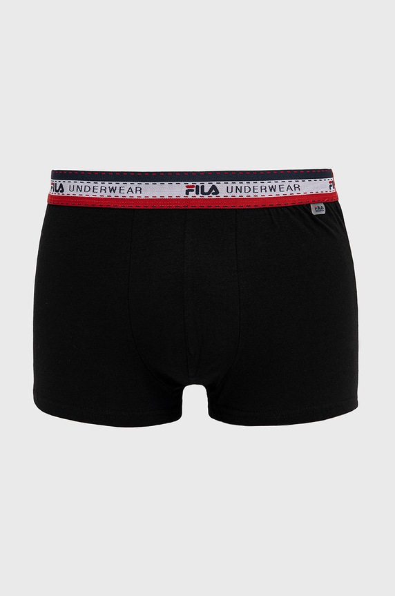Fila Bokserki dzianina czarny FU5059