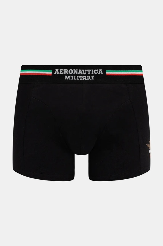 Aeronautica Militare Bokserki (2-pack) AM1UBX001 czarny AA00