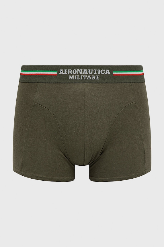 Aeronautica Militare Bokserki (2-pack) AM1UBX001 zielony AA00
