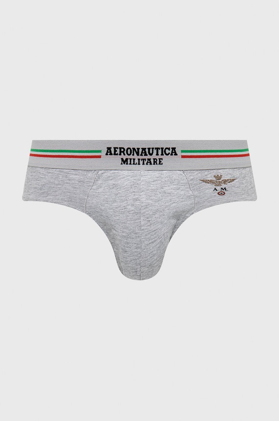 Aeronautica Militare alsónadrág (2-pack) AM1USL001 szürke AA00