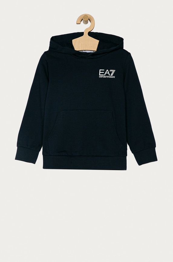 EA7 Emporio Armani - Bluza bawełniana dziecięca 104-164 cm 3KBM52.BJ05Z bawełna granatowy 3KBM52.BJ05Z