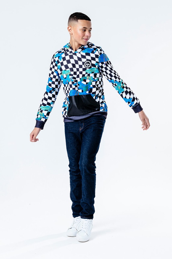 Hype gyerek felső GLITCHED CHECK YWF.344 többszínű SS21