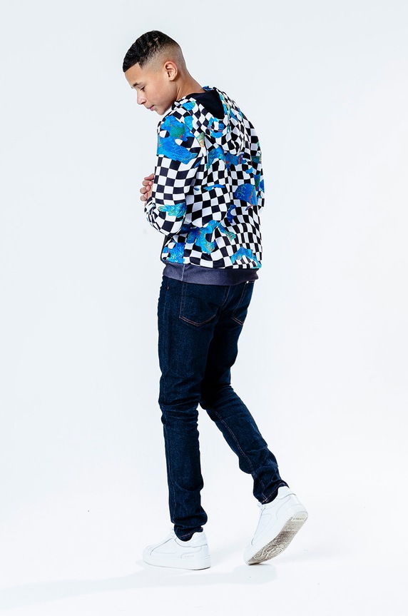 Fiú Hype gyerek felső GLITCHED CHECK YWF.344 többszínű