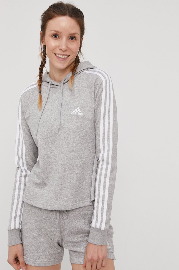 Μπλούζα adidas GM5592 γκρί