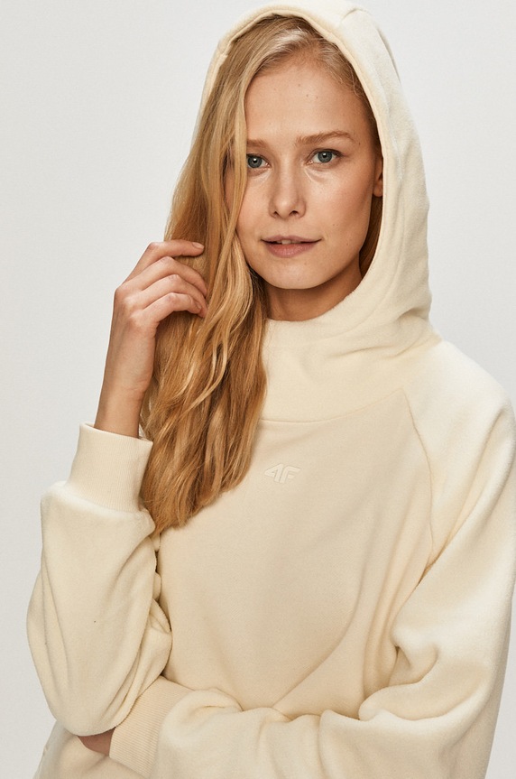 4F - Bluza D4Z20.BLD241 beżowy