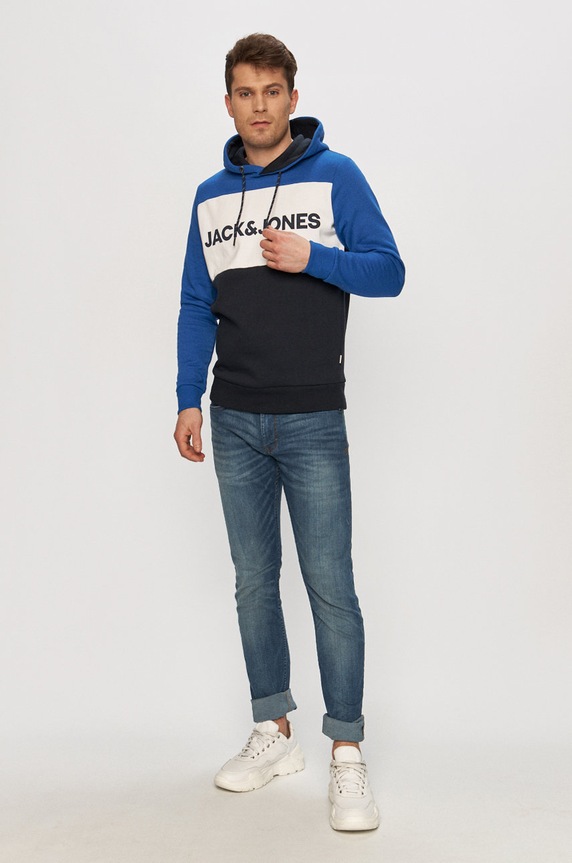 Jack & Jones - Mikina 12172344 modrá AA00