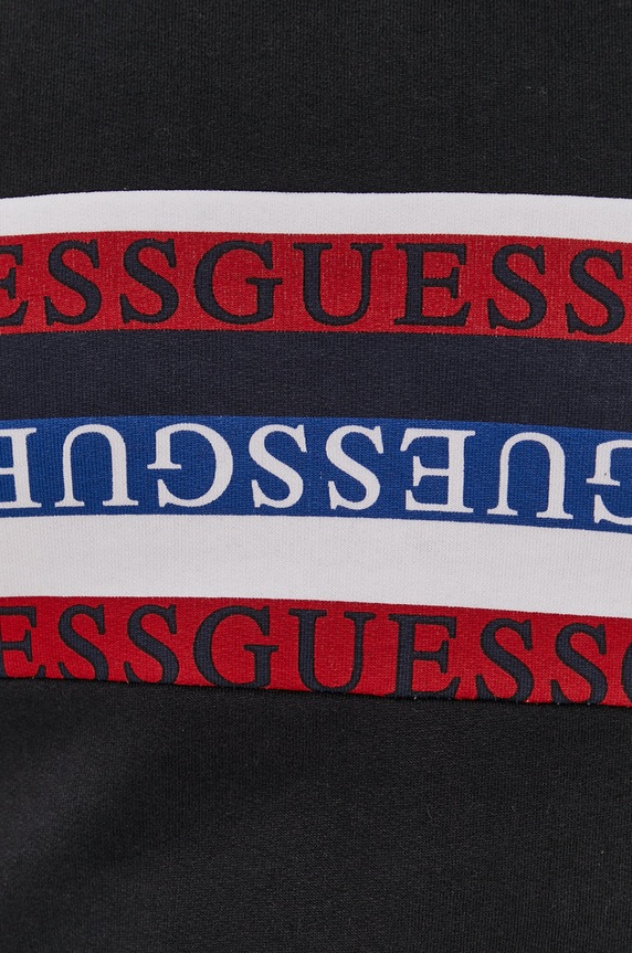 Guess Hanorac de bumbac M1RQ53.KAD61 negru