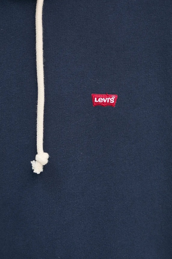 Levi's Βαμβακερή μπλούζα 34581.0009 σκούρο μπλε