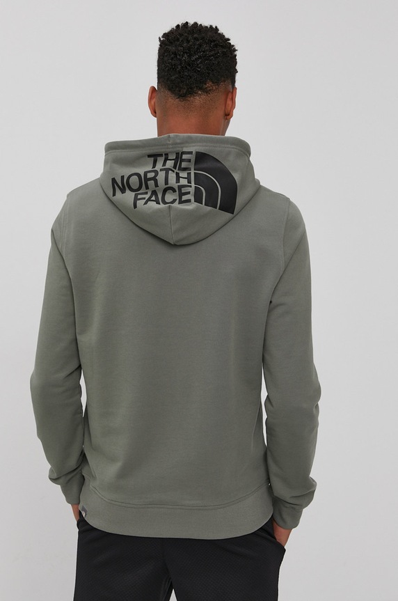 The North Face Hanorac de bumbac verde NF0A2S57V381
