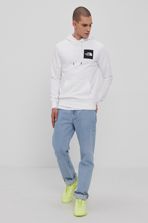 Mikina The North Face NF0A55UVFN41 bílá SS21