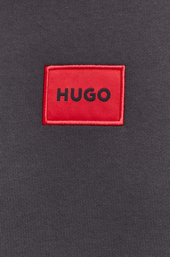 Памучен суичър HUGO Diragol212 50447964 сив