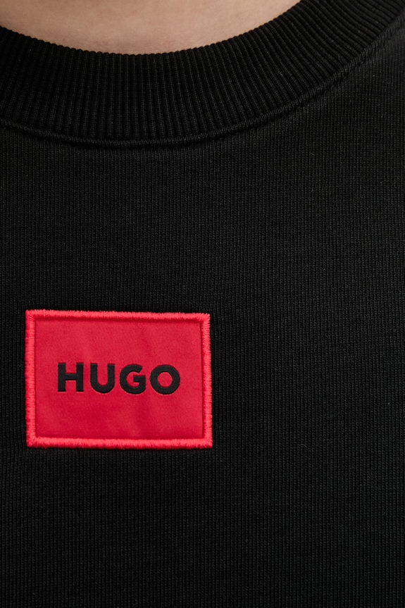 HUGO bluza bawełniana Diragol212 50447964 czarny