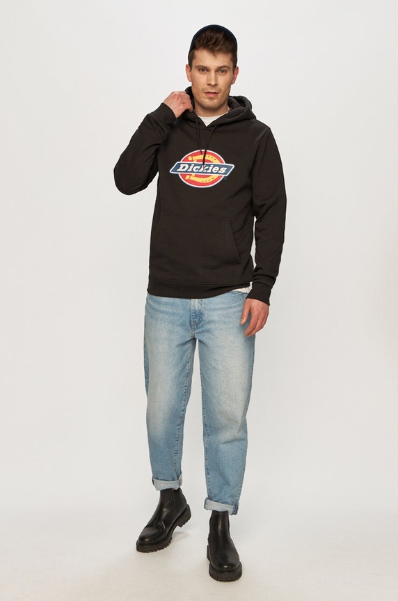 Dickies Bluza DK0A4XCBBLK czarny AW24