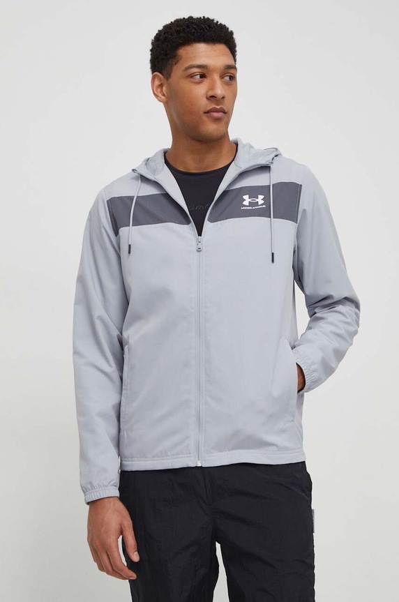Under Armour wiatrówka pozostałe szary 1361621