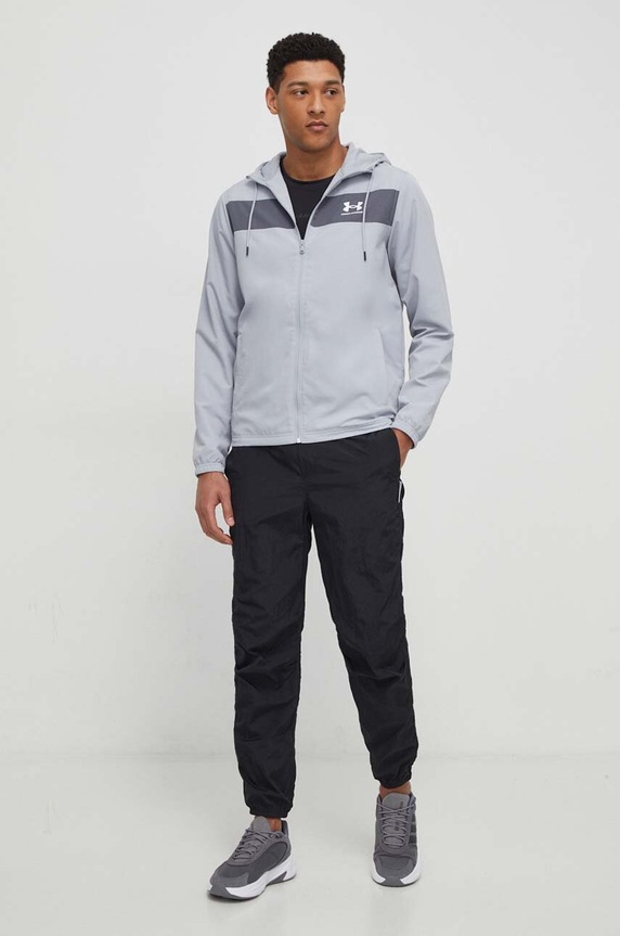 Under Armour wiatrówka 1361621 szary AW24