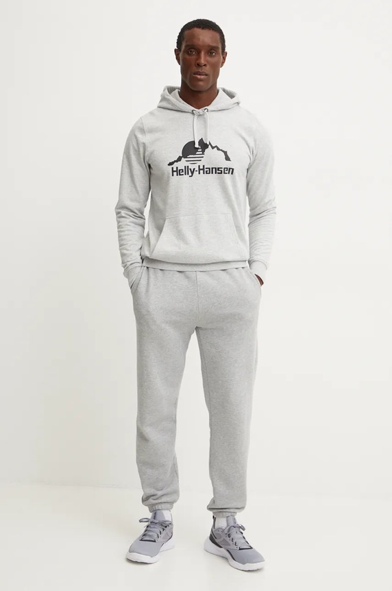Helly Hansen mikina 62975 sivá SS25