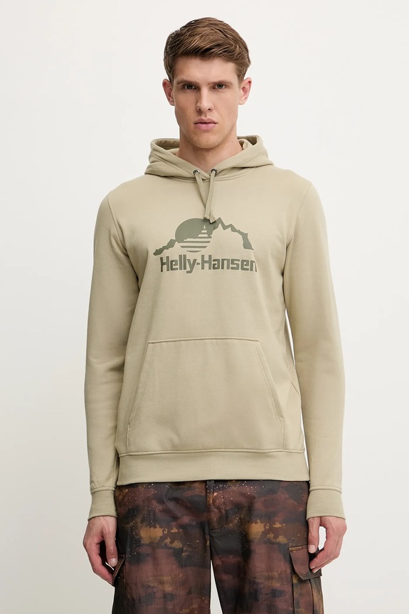 Helly Hansen bluza zielony 62975