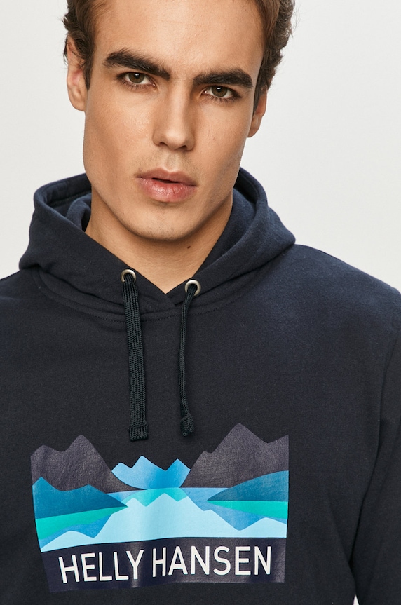 Helly Hansen - Μπλούζα με κουκούλα σκούρο μπλε 62975