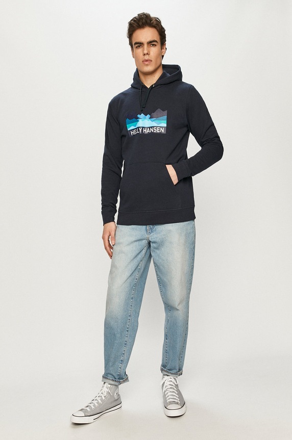 Helly Hansen - Μπλούζα 62975 σκούρο μπλε SS25