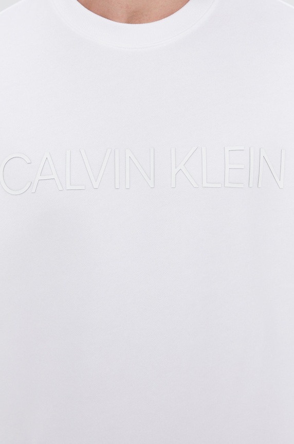 Calvin Klein Bluza bawełniana K10K105150.4891 biały