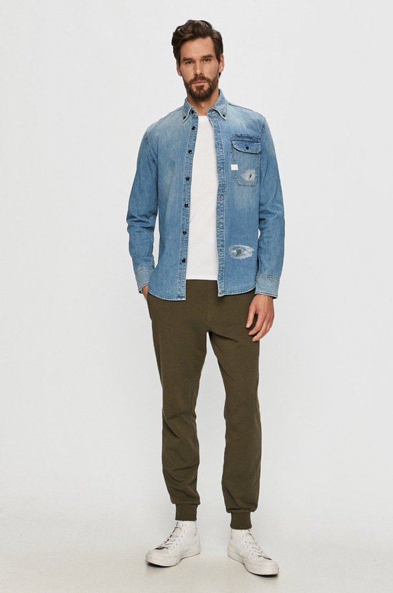 Guess - Longsleeve M1RI28.J1311 M1RI28.J1311 biały AA00