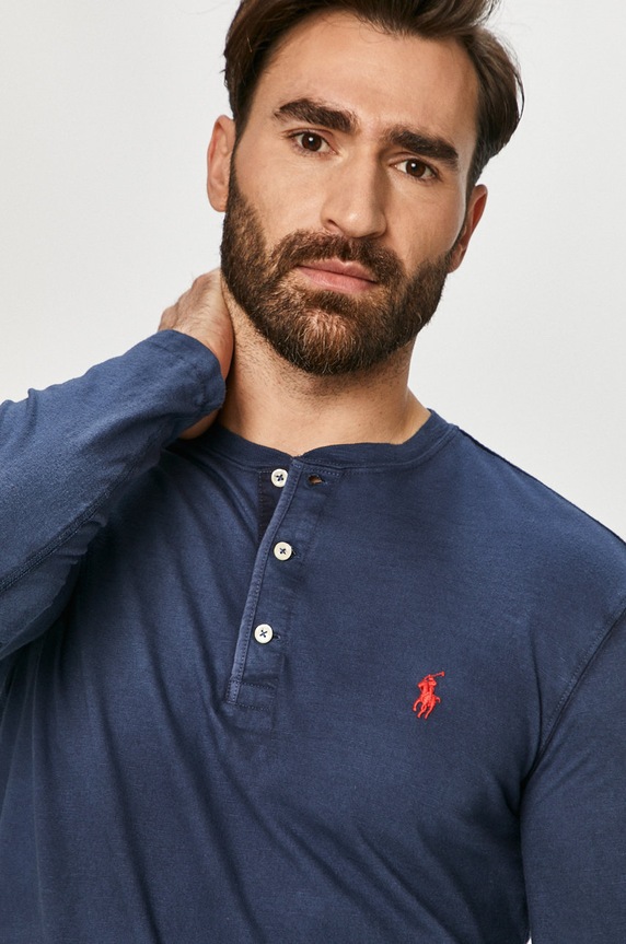 Polo Ralph Lauren - Longsleeve 710790058003 granatowy 710790058003