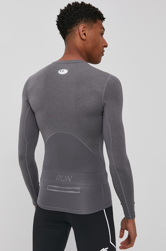 Oblečenie Tréningové tričko s dlhým rukávom Under Armour 1361524 sivá