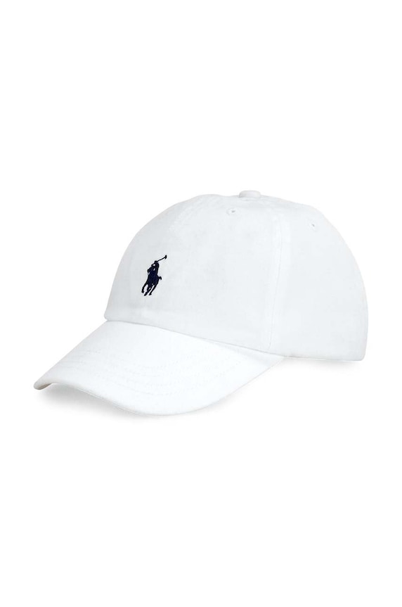 Polo Ralph Lauren - Καπέλο βαμβάκι λευκό 323552489001